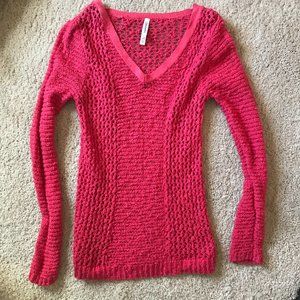 Aeropostale Coral Sweater